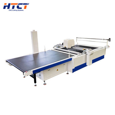 Automatic CNC Knife Cutting Machine for Jeans Fabric Cloth for 7cm/9cm/11cm High Layers with Core Motor and PLC Components