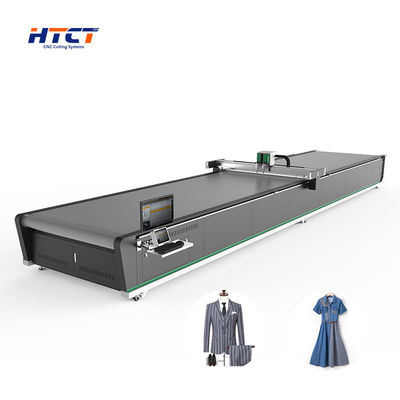 CNC Cutting Machine Fabric Strip Industrial Oscillating Knife Cutter Cloth Textile Fabric Cutting Machine for Fabric