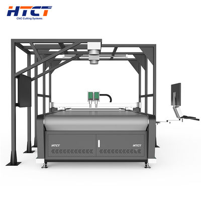 CNC Leather Hide Cutter Genuine PU Rexine Upholstery Synthetics Leather Sofa Furniture Cutting Machine