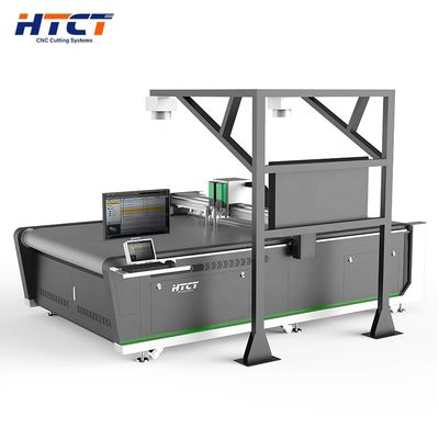Automatic CNC Leather Cutter Upper Manufacturing Sole PU Fur Rexine Hide Leather Cutting  Machine
