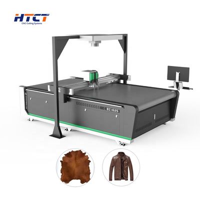 CNC Leather Cutter Machine Table Rexine Fur Hide Cut Die Jacket Leather Cutting Machine for Leathers
