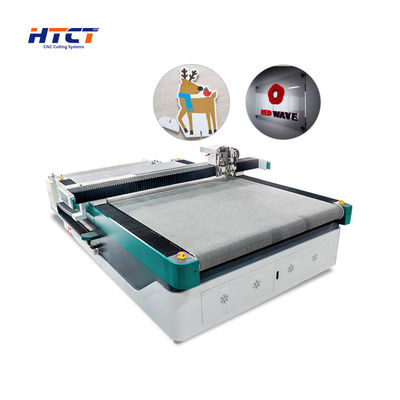 CCD Camera Bumper Stickers Shampoo Popsicle Packaging Labels Product Macaron Boxes Cutting Machine