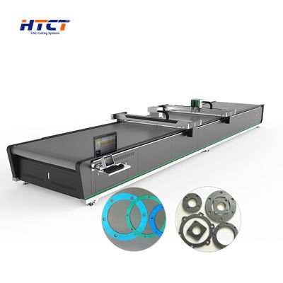 High Accuracy Rubber Gasket Cutting NBR EPDM Sealing Form Circular Gasket Cutter Machine