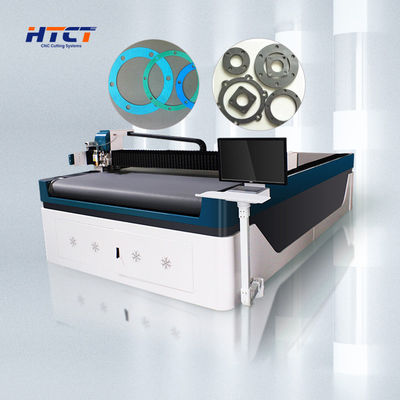 Environment Friendly Blade Cut Table PTFE Rubber Auto Parts Metal Gasket Cutting Machine